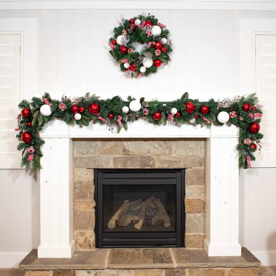 Village Lighting 24" Nordic Wreath